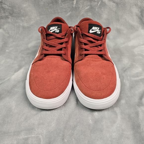 Nike SB Portmore Men's Size 8 Red Leisure Shoes 725027-602 - Picture 6 of 8